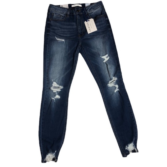eunina Denim - NWT EUNINA CLARA HIGH-RISE SKINNY CROP JEANS- Sz 7